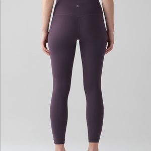 Lululemon Align Pant 7/8 boysenberry